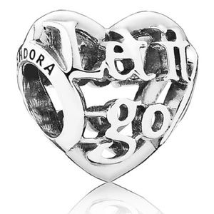 PANDORA - Let It Go! Charm - Brand new, never worn.